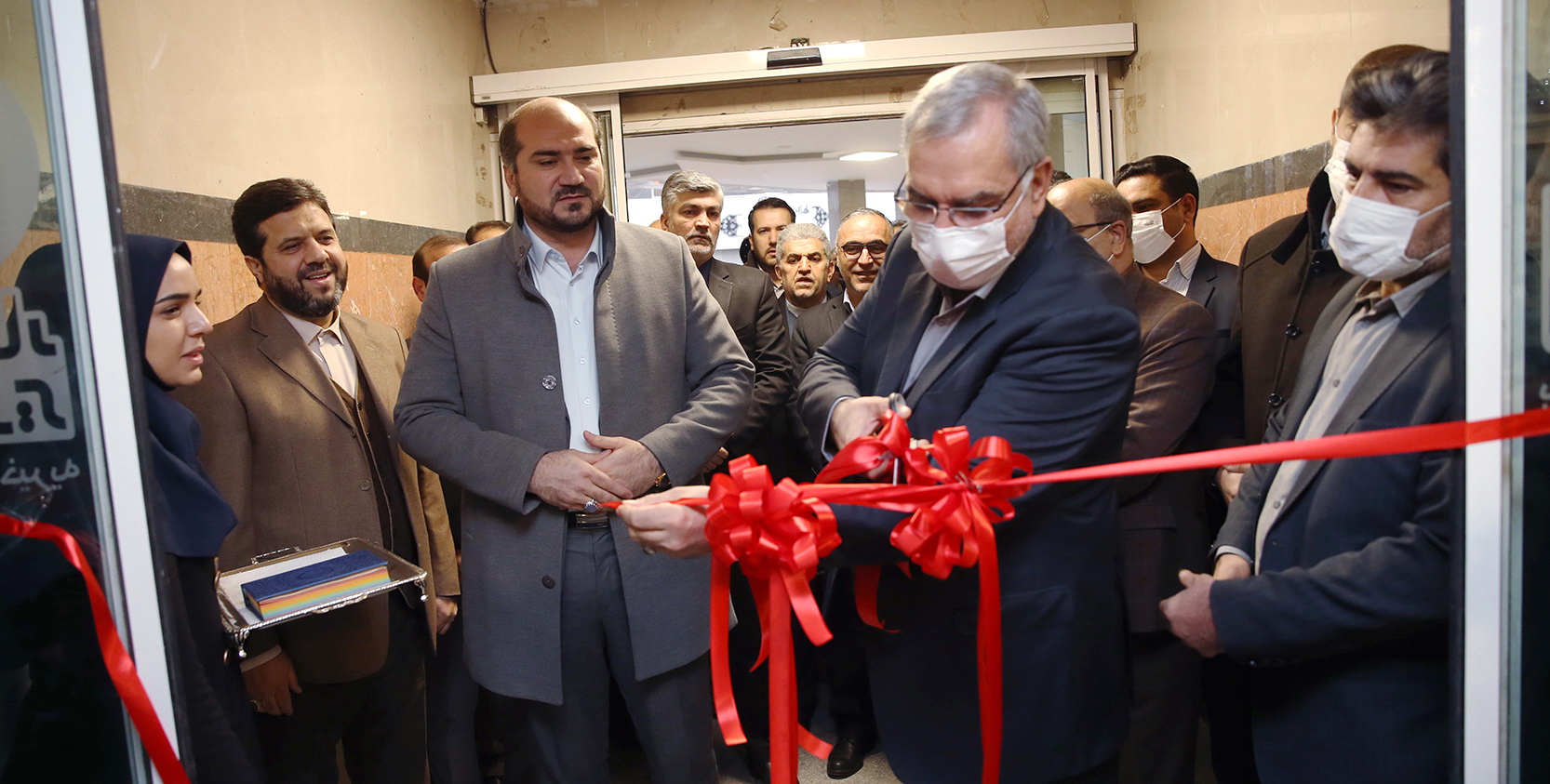 افتتاح بیمارستان انصار الغدیر بومهن